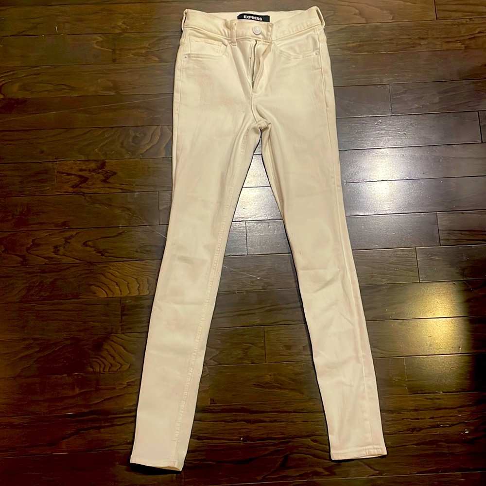White Express jeans. Size 0.